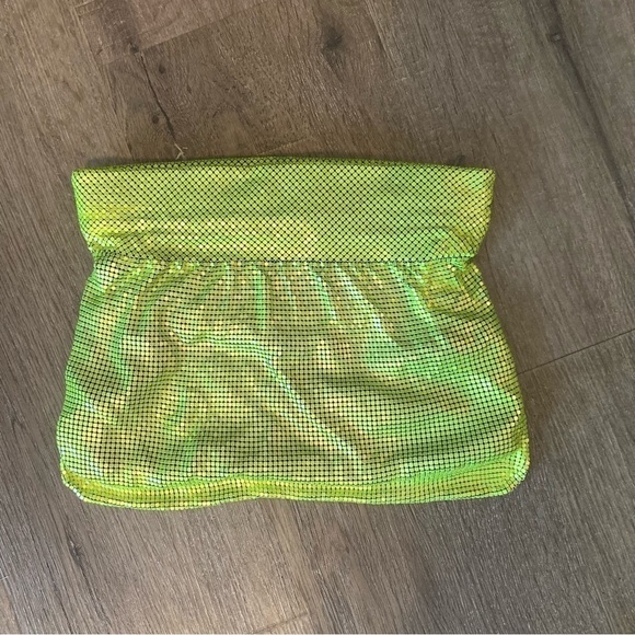 BCBG Maxazria Green Sequins Purse EUC